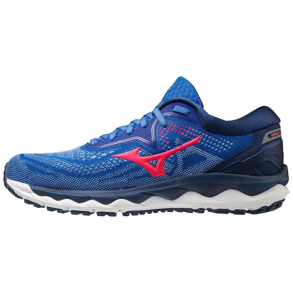 Scarpe Running Mizuno Wave Sky 4 Donna - Blu/Rosa - 24896-ODBI